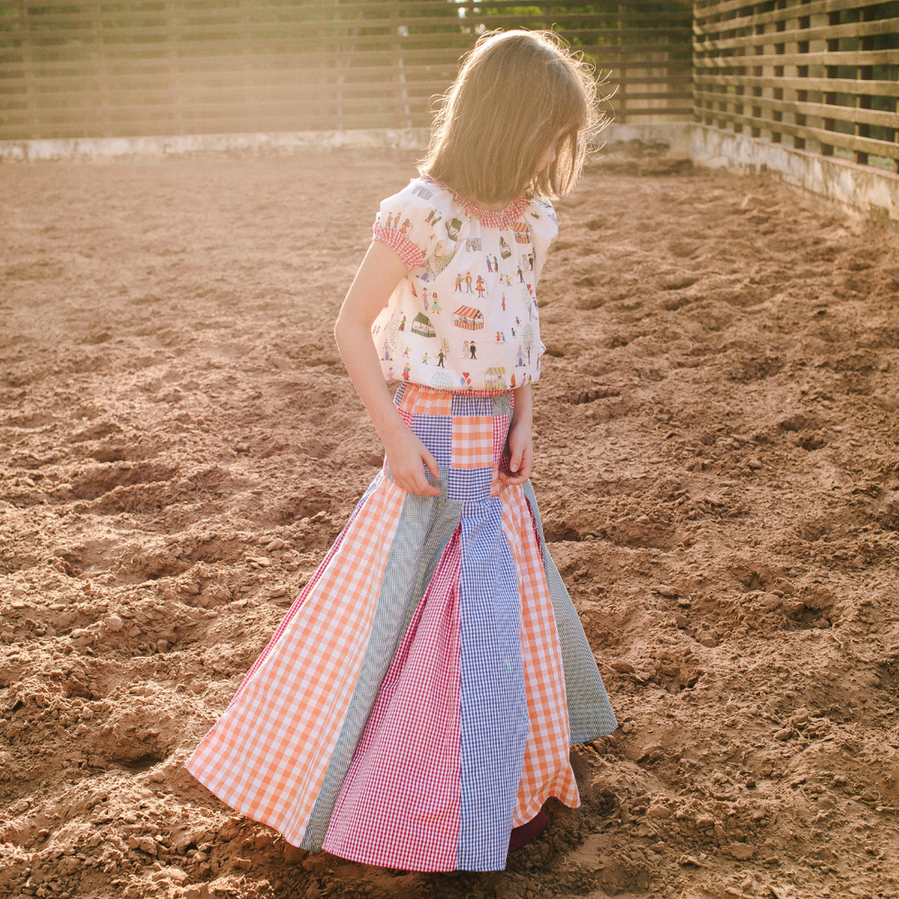 Conjunto Saia E Blusa Feminina Festa Junina