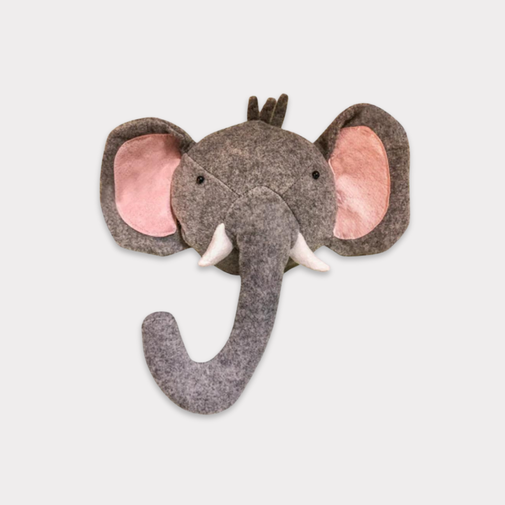 Cabeça Decorativa - Elefante