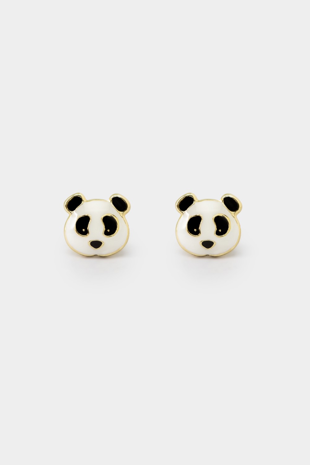 Brinco Panda Ouro 18k