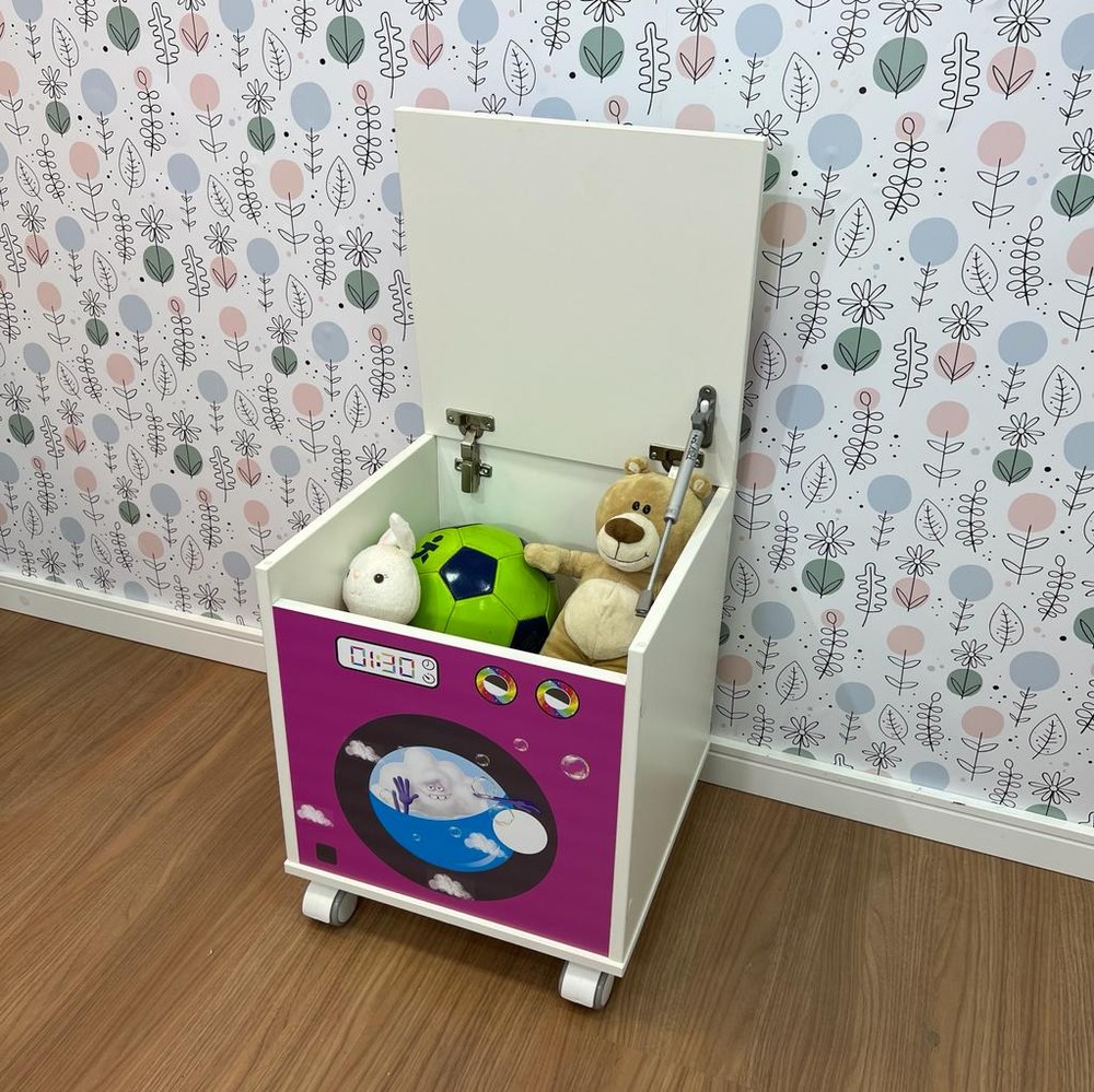 Mini Máquina de Lavar Infantil-Trolls