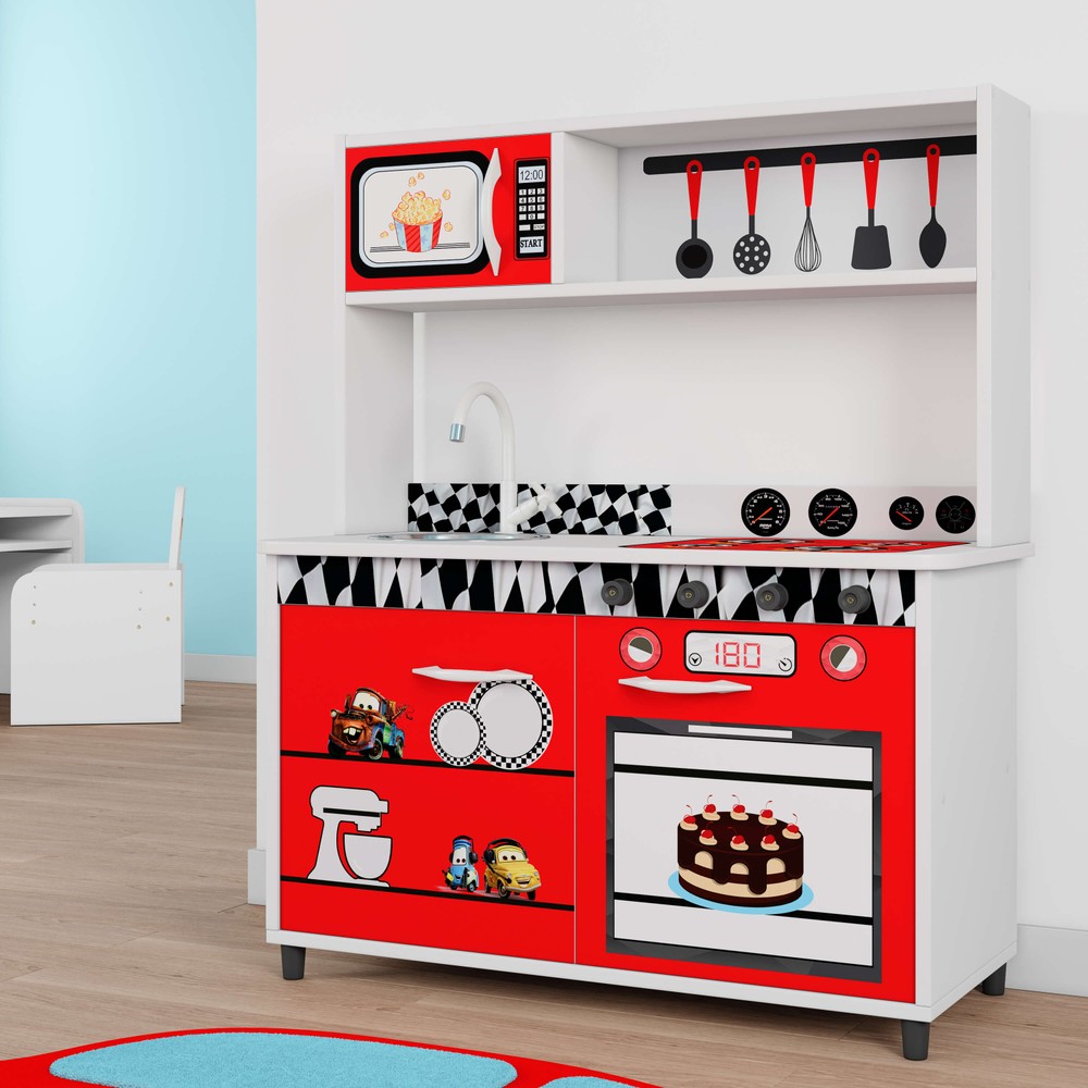 Mini cozinha infantil Carros