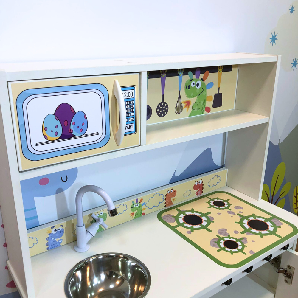 Mini cozinha infantil mundo dino