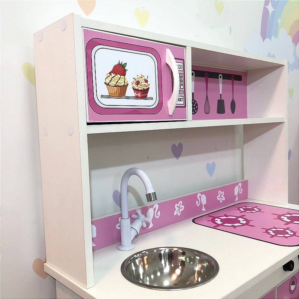 Mini cozinha infantil boneca