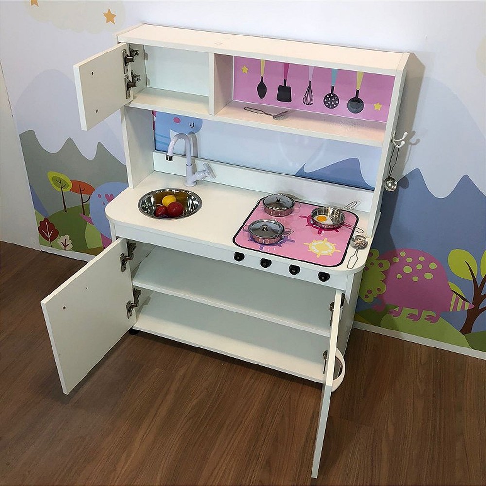 Mini cozinha infantil unicórnio