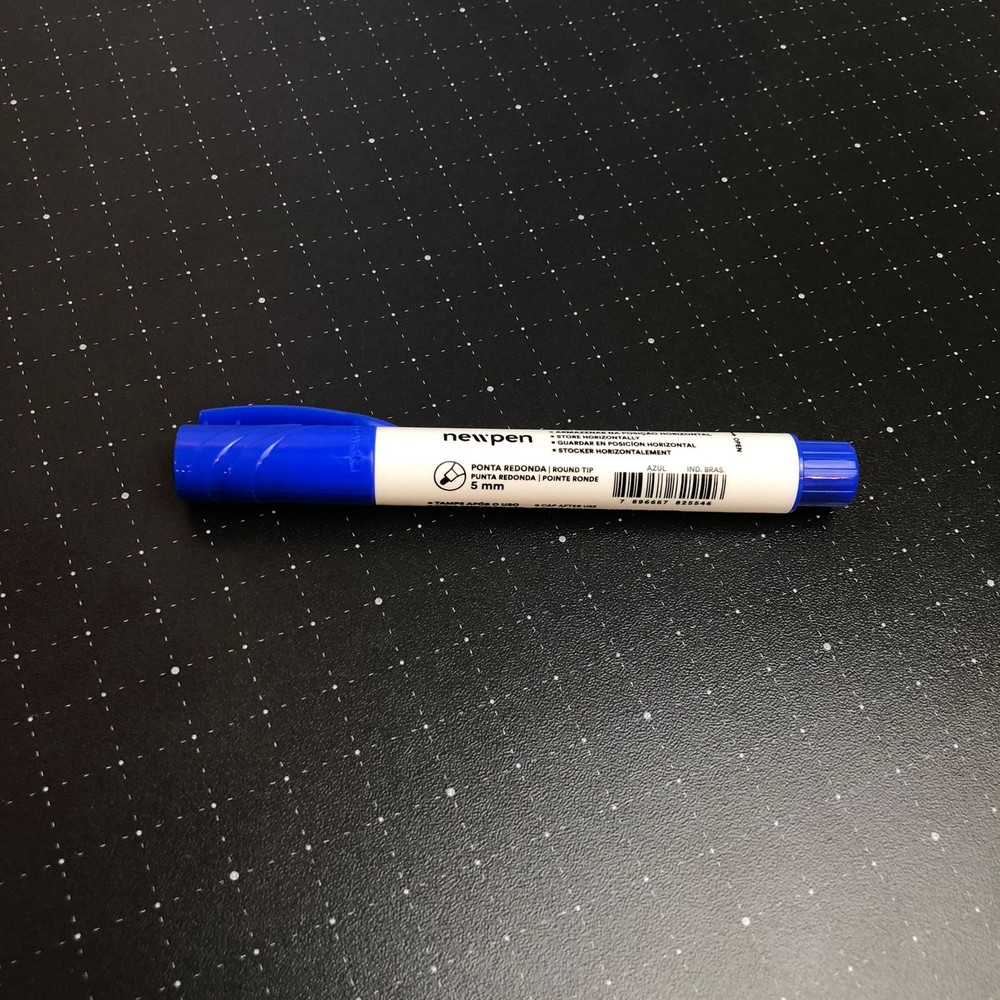 Caneta marcador para Quadro branco azul