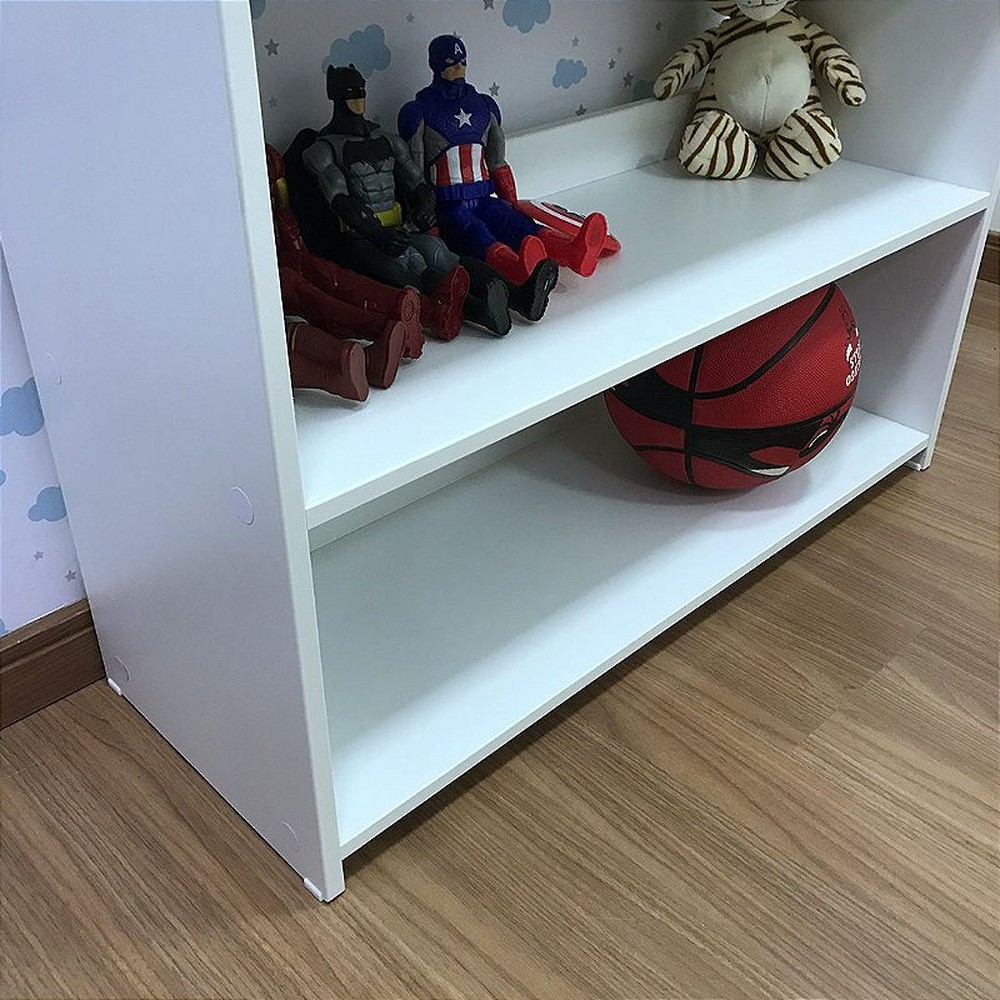 Organizador infantil de brinquedos 5 prateleiras sem caixa