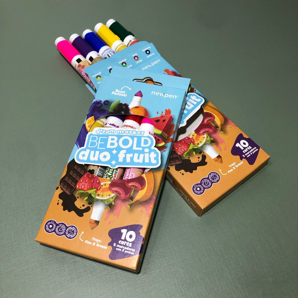 Caneta BE BOLD Duo Fruit Ponta