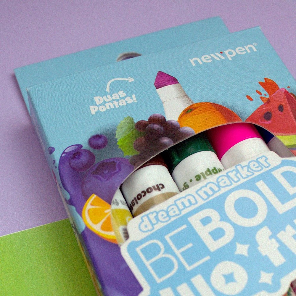 Caneta BE BOLD Duo Fruit Ponta