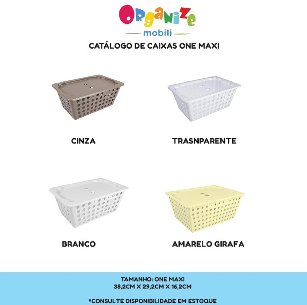 Organizador de Brinquedos estilo montessori com caixas inclinadas e duas prateleiras e caixas com tampa.