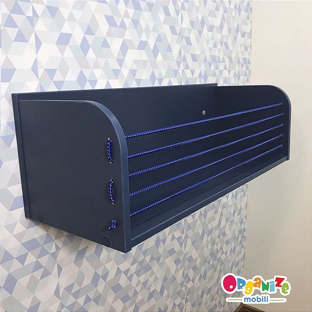 Organizador infantil para bolas cor azul