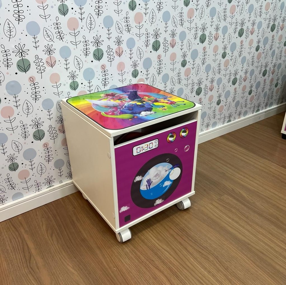 Mini Máquina de Lavar Infantil-Trolls