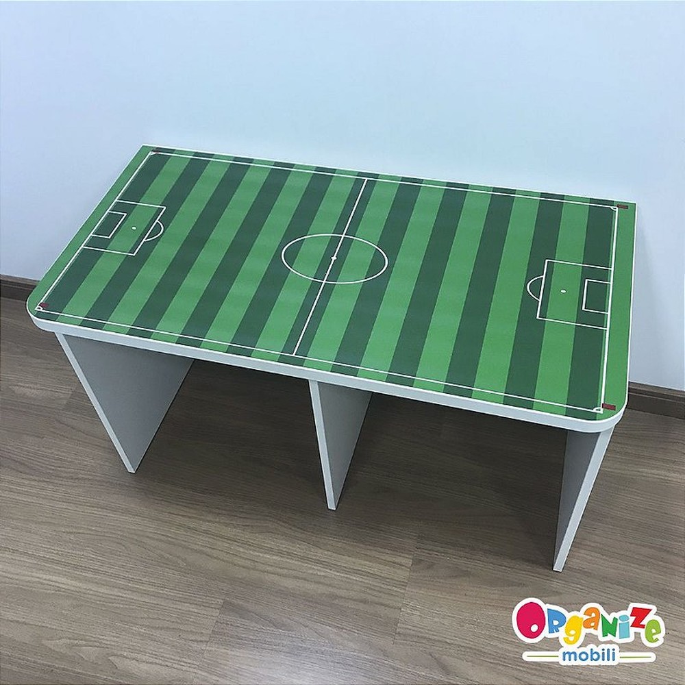 Rack para baú organizador com tema CAMPO