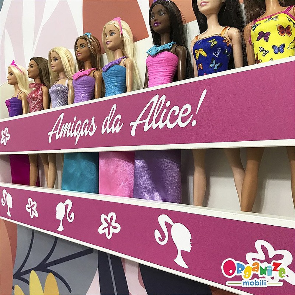 Organizador de bonecos barbie