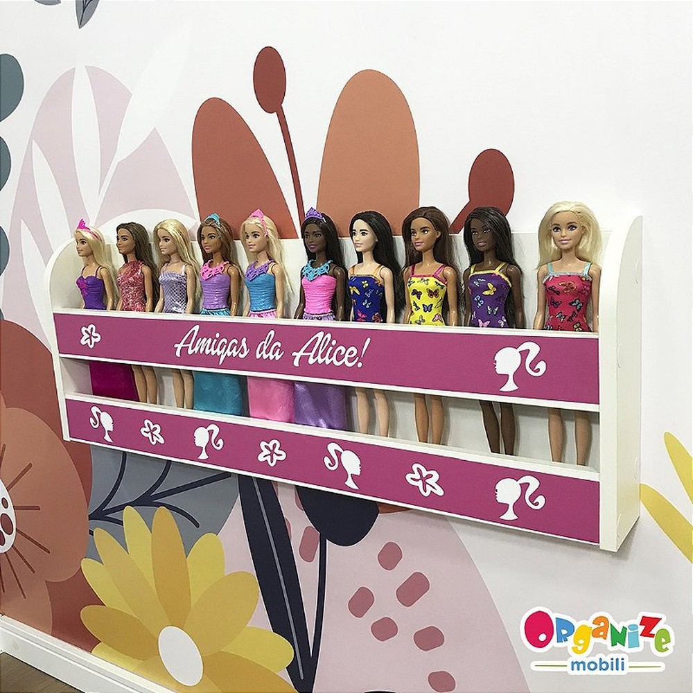 Organizador de bonecos barbie