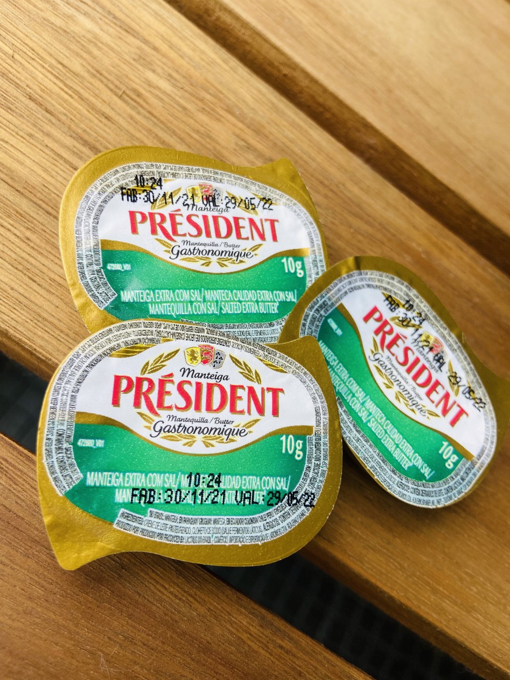 3 Mini Manteigas President