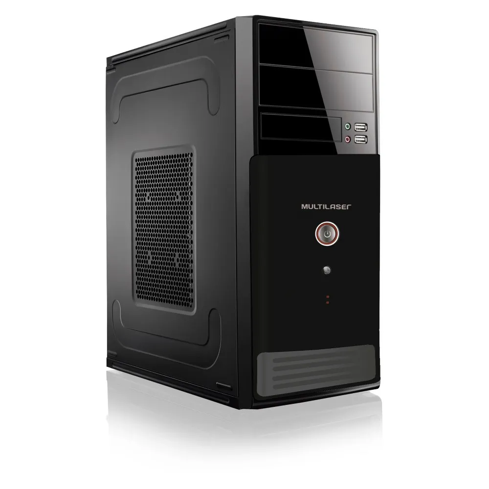 Computador M-Atx Preto Core 2 Duo E6550 2.33Ghz 4gb Ddr3 250Hd