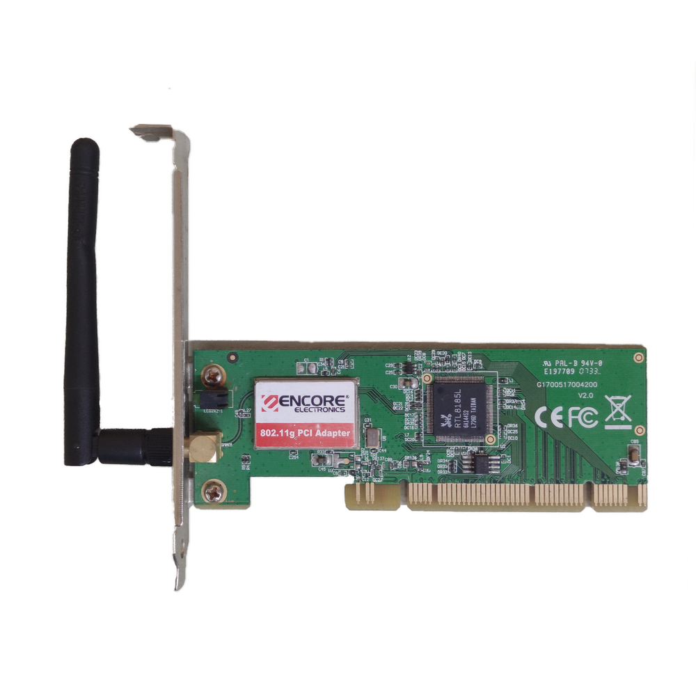 Placa de Rede PCI Adaptador Encore WP61R2 54Mbps 