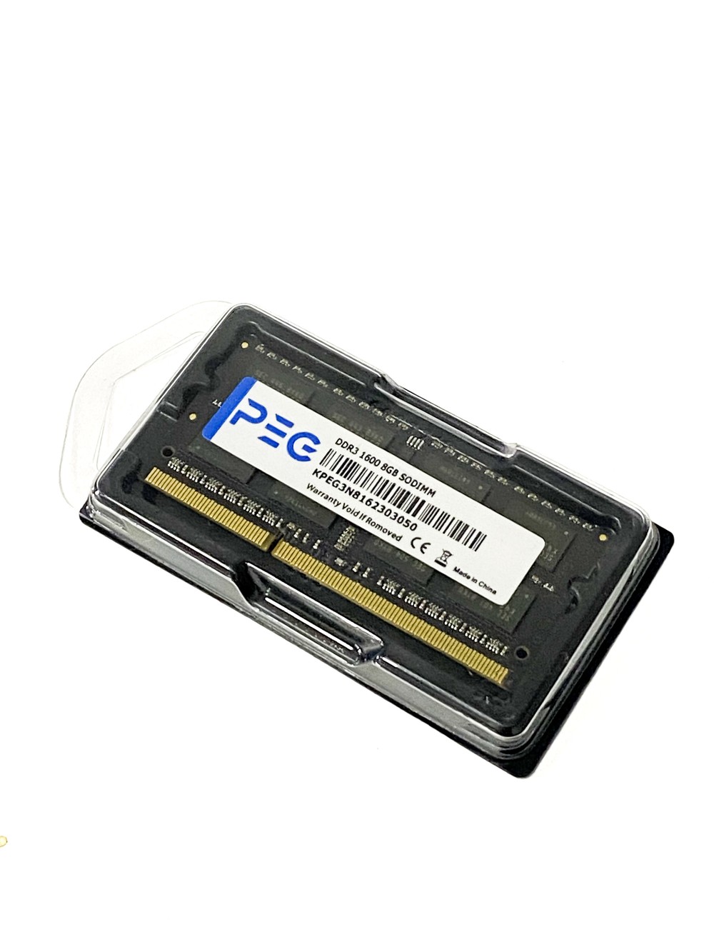 Memória Ram PEG 8GB DDR3 1600MHz Notebook