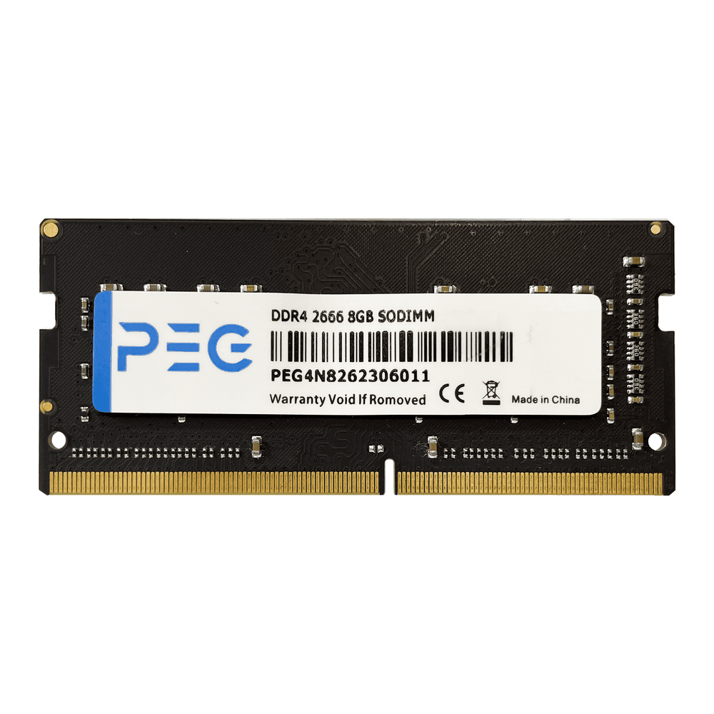 Memória RAM PEG 8GB DDR4 2666MHZ Notebook