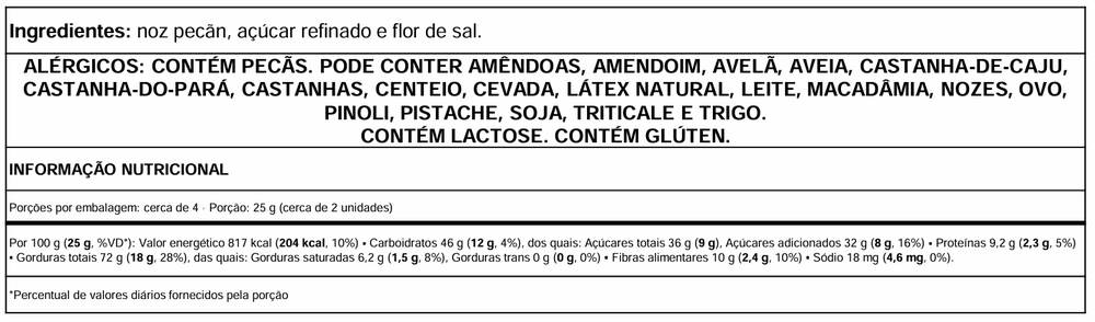 Informação Nutricional