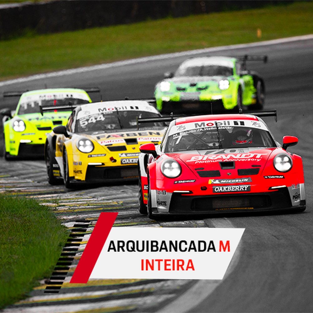 ETAPA 9 - ARQUIBANCADA B SÁBADO (18/11) - Porsche Cup Brasil