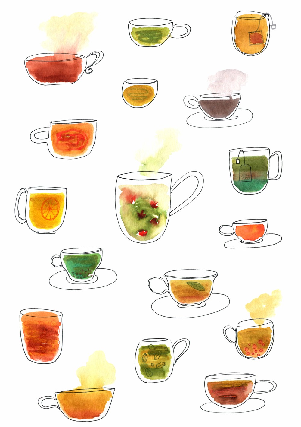 chá por Luisa Amoroso