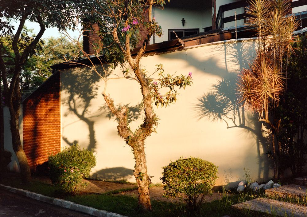 A casa na frente de casa