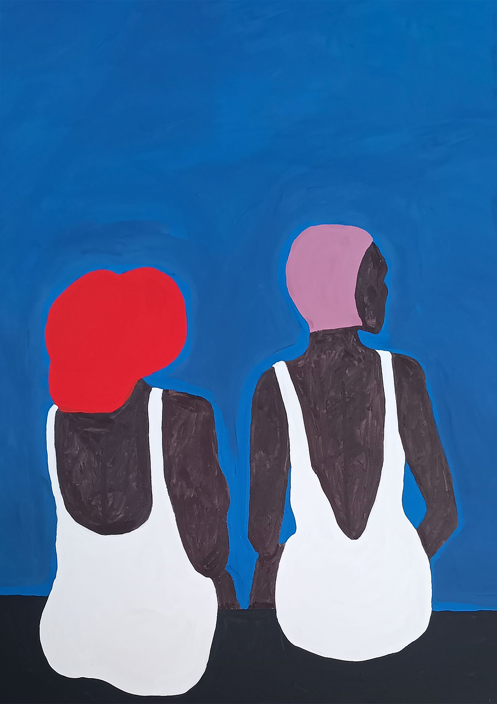Mulheres pretas de maiô