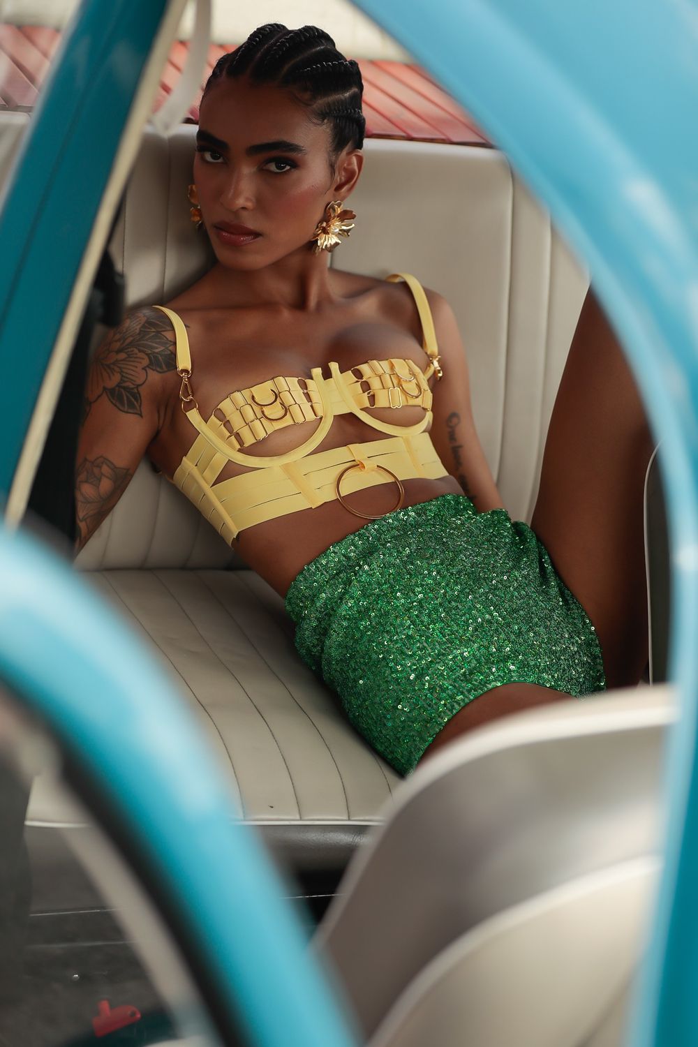BRALET HALO AMARELO | LIGHT YELLW HALO BRALETTE