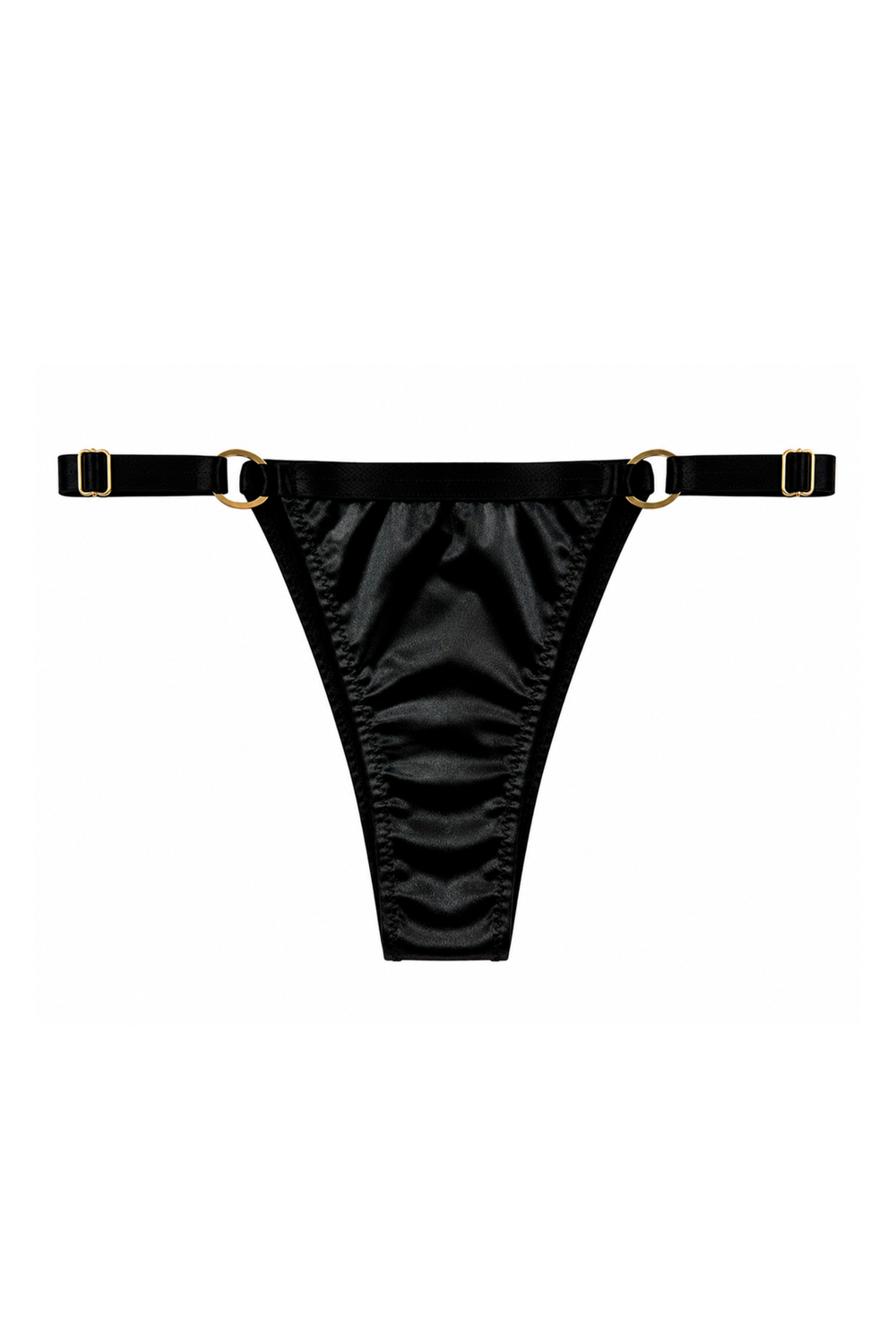 TANGA HALO FIO-DENTAL PRETA | HALO RING STRING BOTTOM