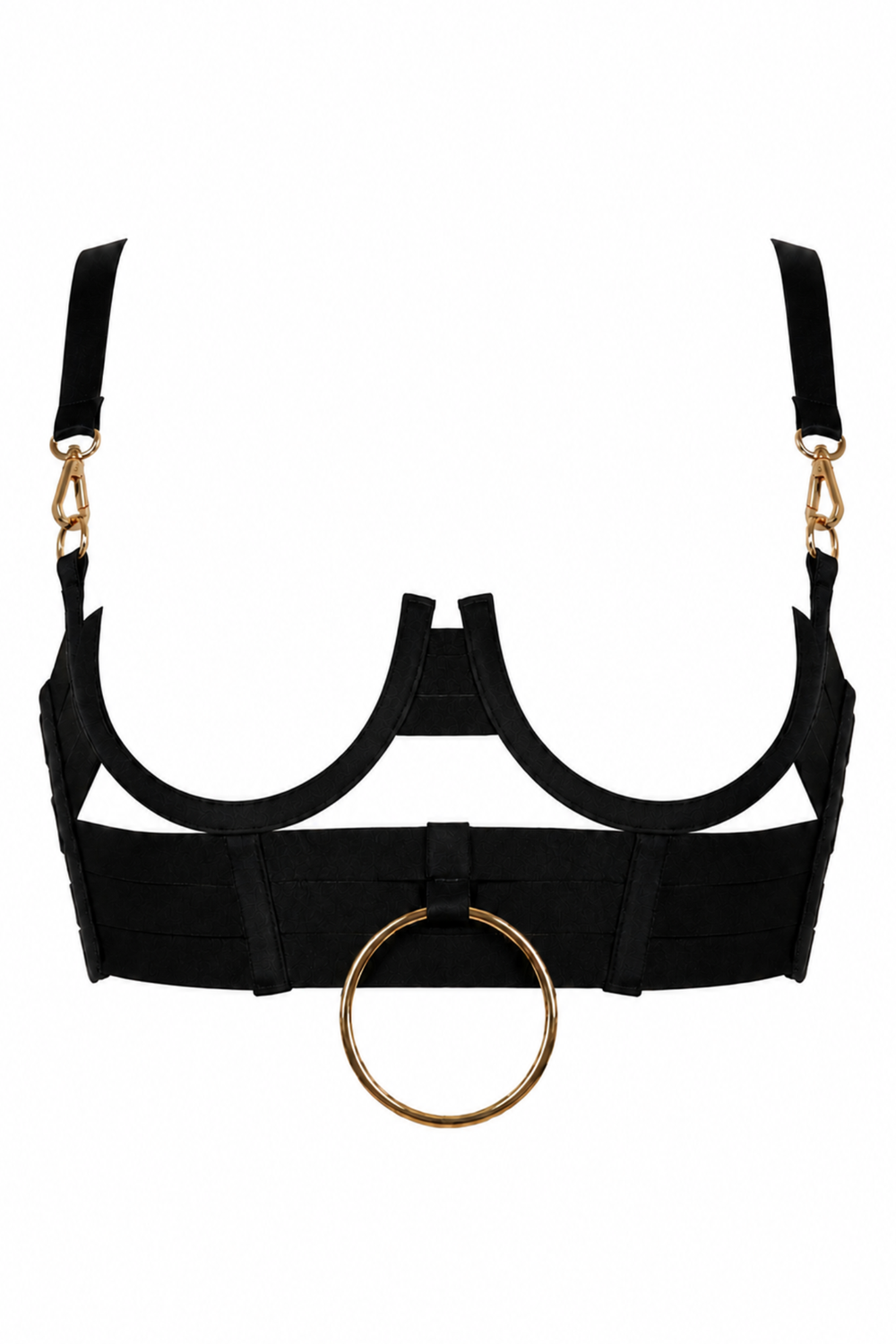 BRALET HALO PRETO OPEN-CUP | OPEN-CUP BLACK HALO BRALETTE