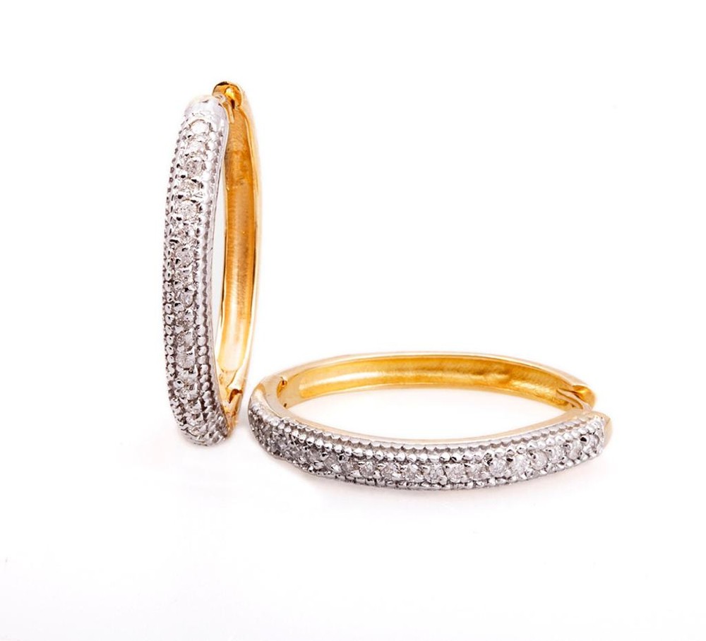 Brinco Argola Ouro 18k