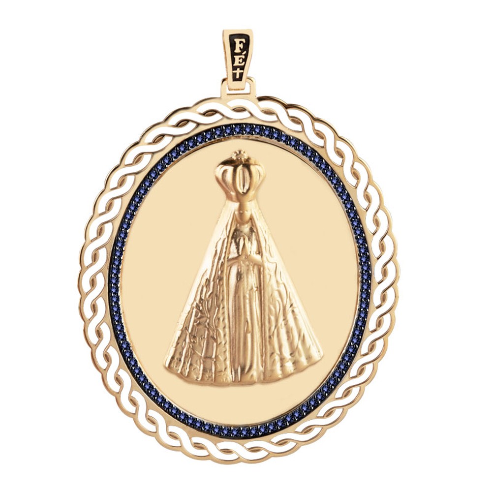 Pingente Nossa Senhora Ouro 18k