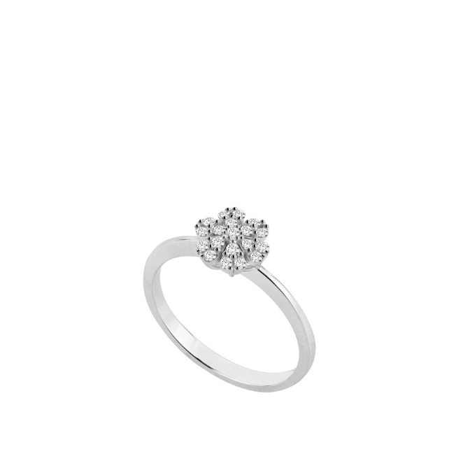 Anel Florzinha Ouro 18k