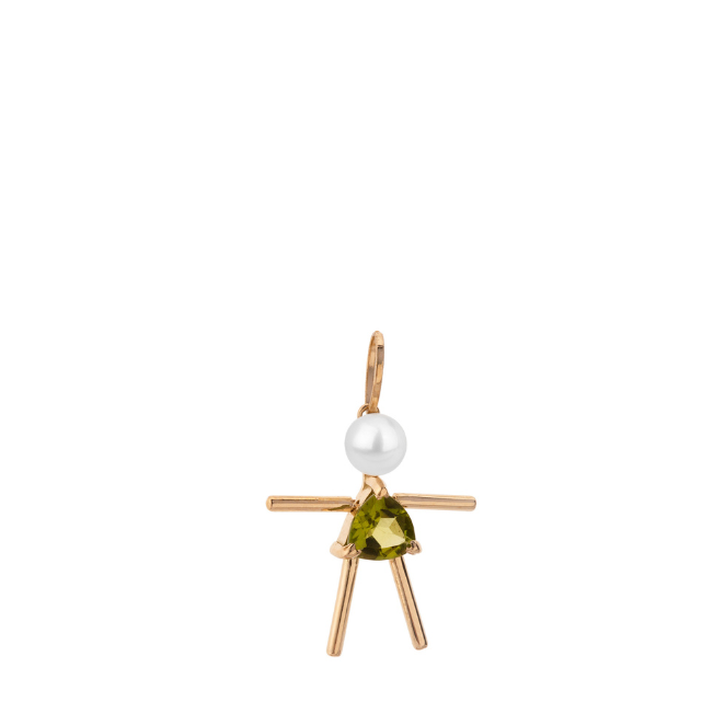Pingente Menininha Ouro 18k