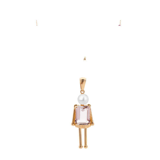 Pingente Menininha Ouro 18k