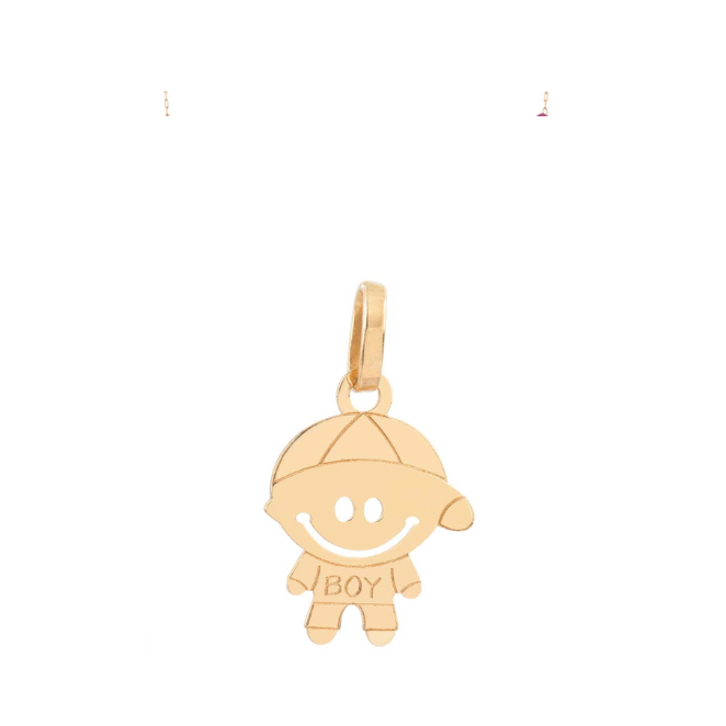 Pingente Menininho Ouro 18k