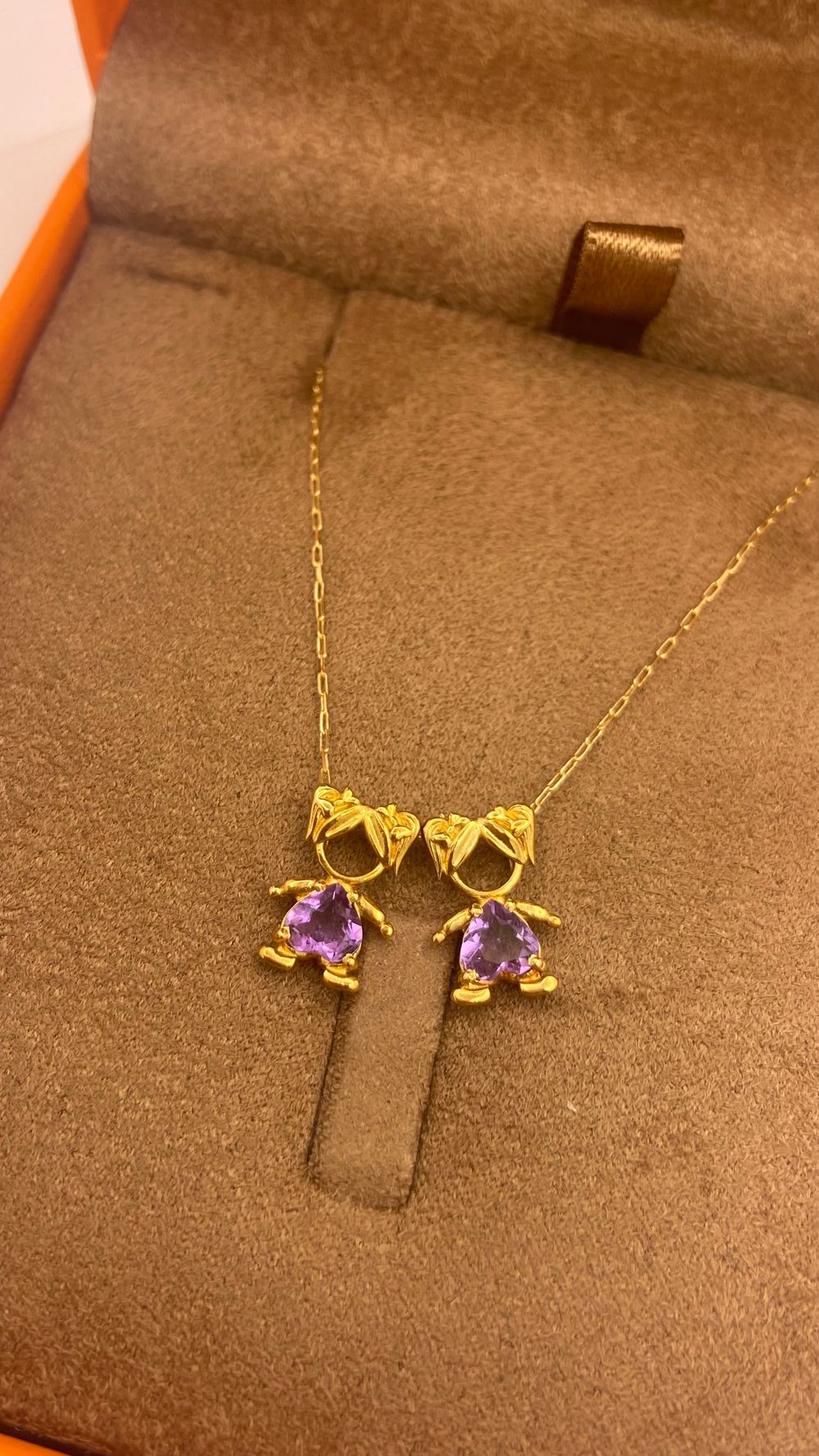 Pingente Menininha Ouro 18k