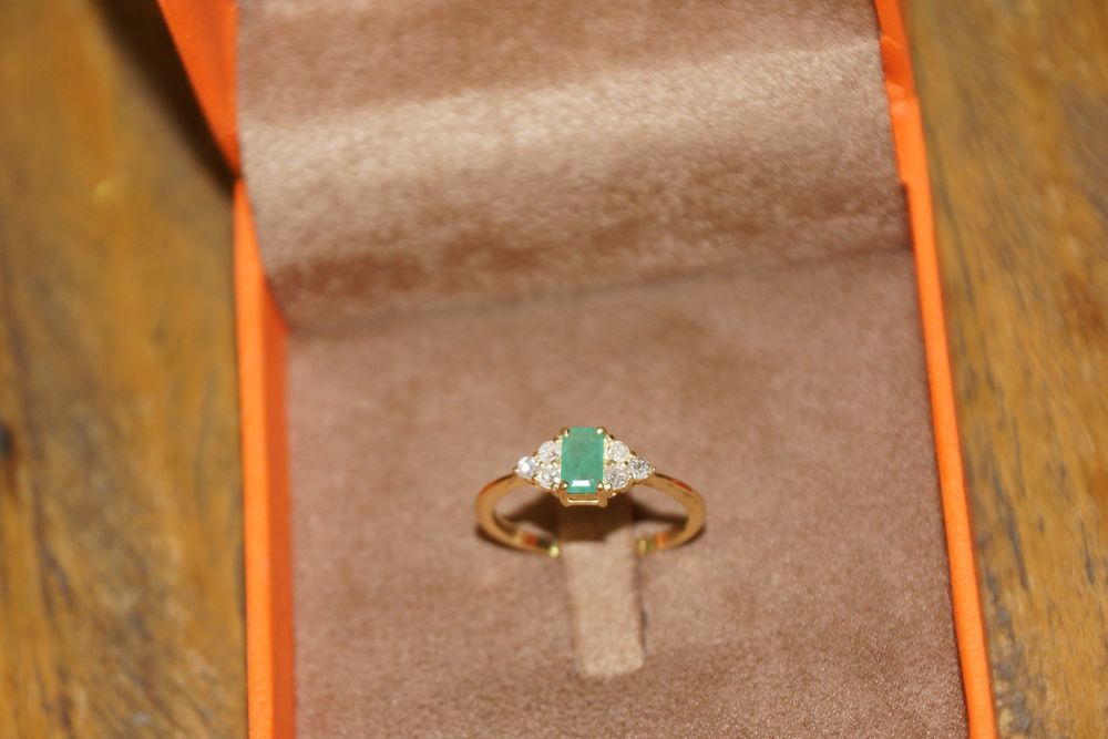 Anel Mel Coleção Orvalho Ouro 18k