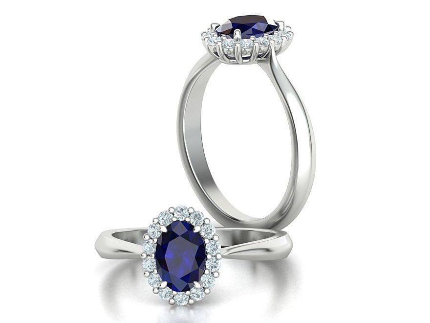 Anel Solitário Aurora Oval Ouro 18k