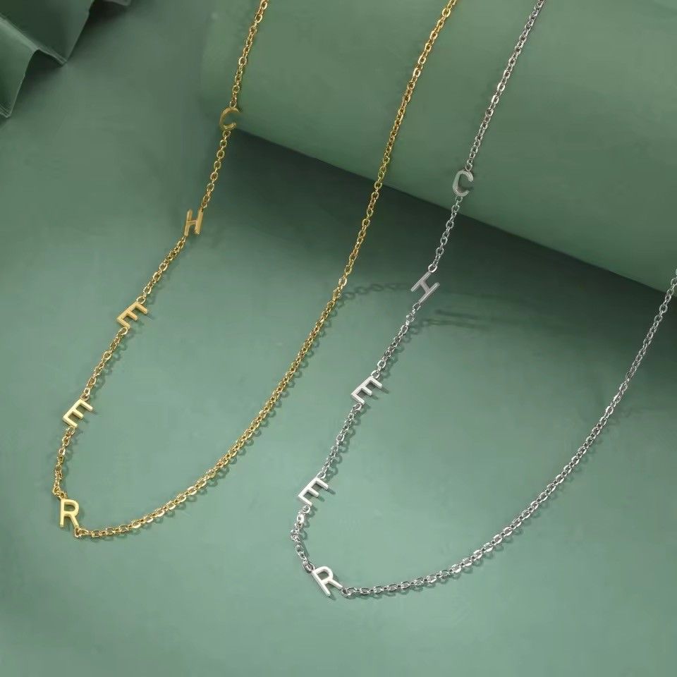Colar Iniciais Ouro 18k | Coleção Dedicatória