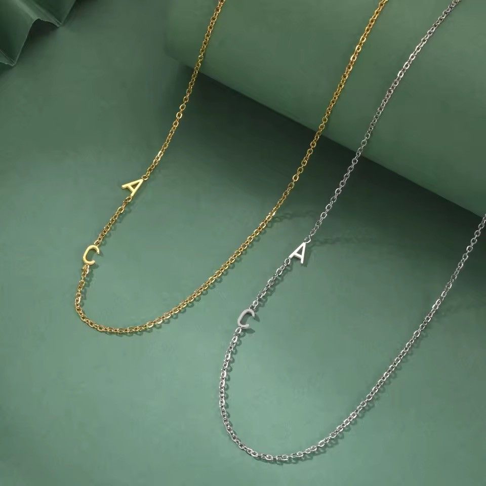 Colar Iniciais Ouro 18k | Coleção Dedicatória