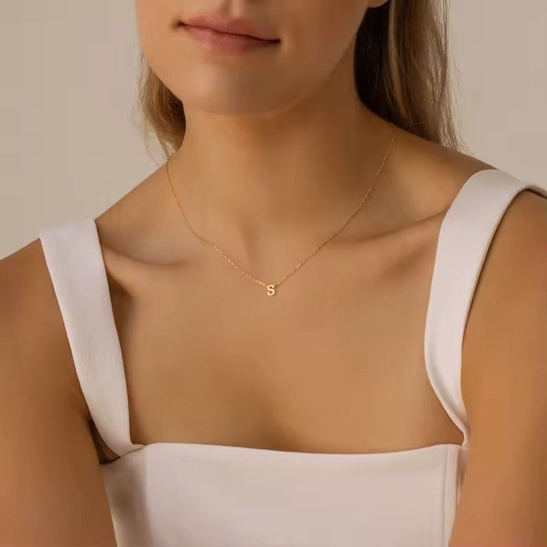 Colar Iniciais Ouro 18k | Coleção Dedicatória