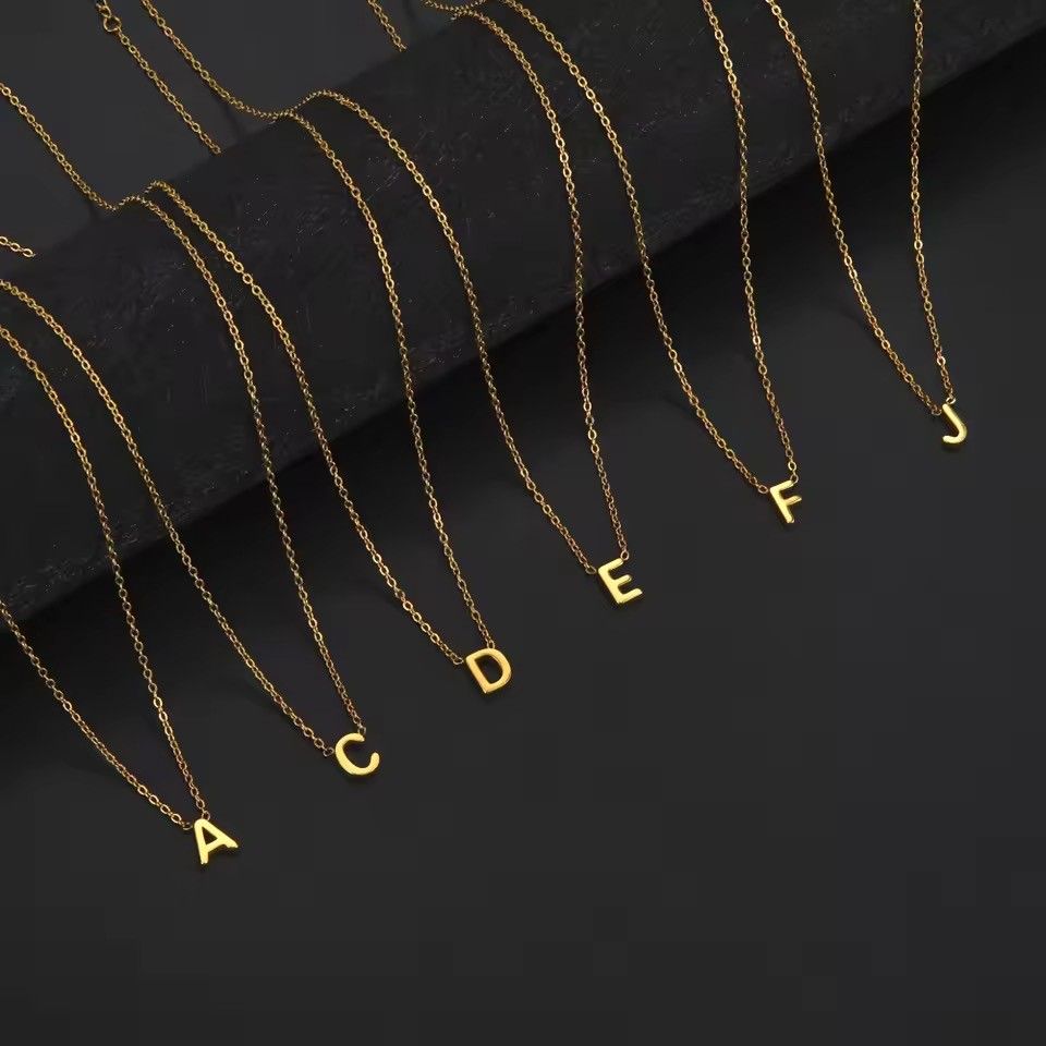 Colar Iniciais Ouro 18k | Coleção Dedicatória