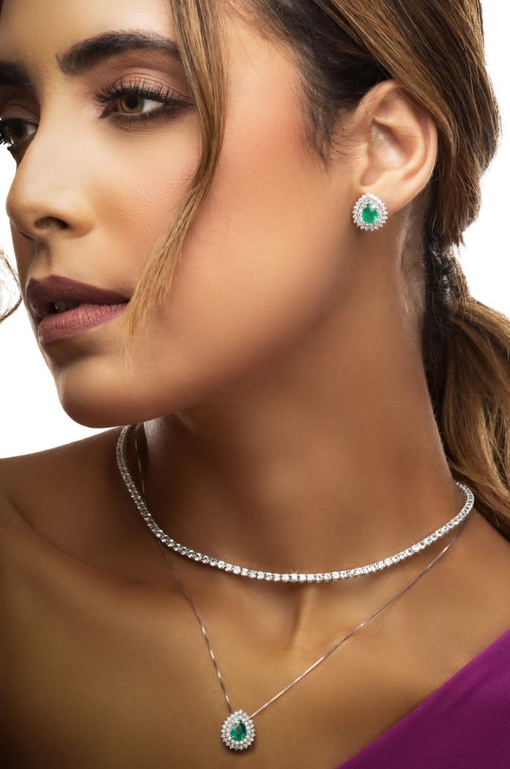 Colar Florescer Gota Ouro 18k- Coleção Classic