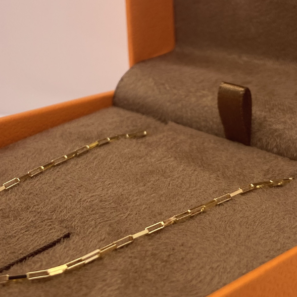 Corrente Veneziana Longa Ouro 18k