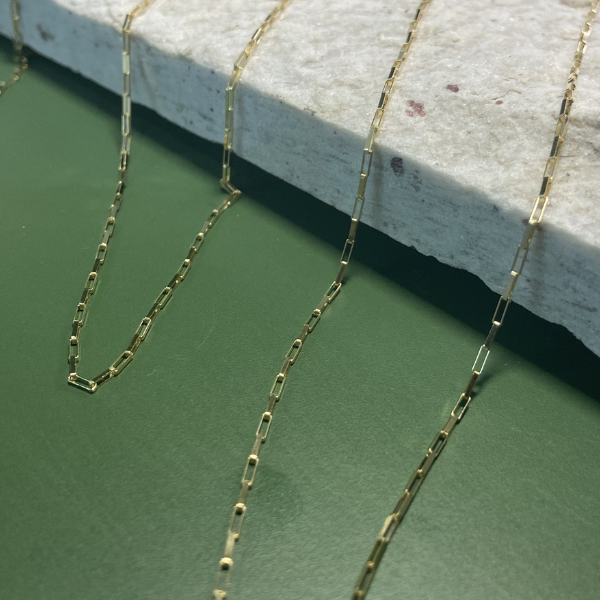 Corrente Veneziana Longa Ouro 18k
