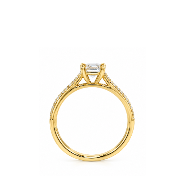 Anel Girassol Imperial Ouro 18K
