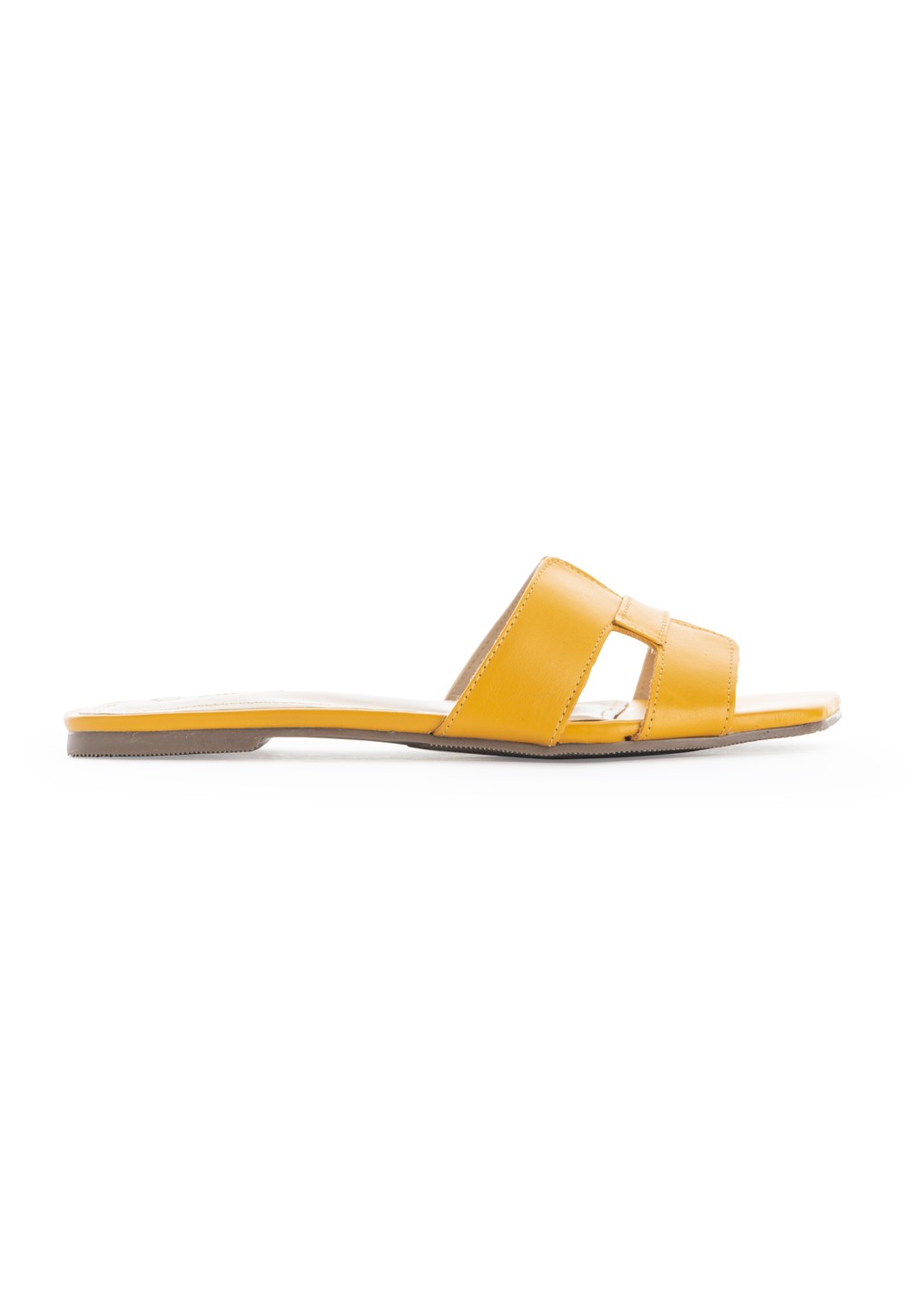 Flat Couro Isis Mango 