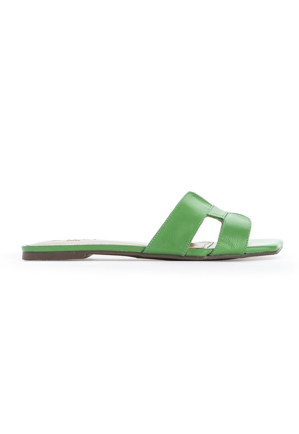 Flat Couro Isis Green